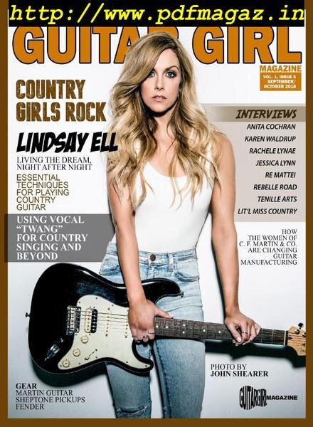 Guitar Girl – September-October 2018 Cover