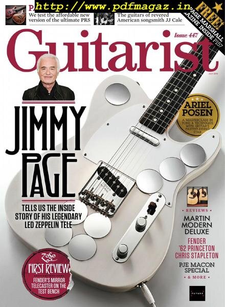Guitarist – July 2019 Cover