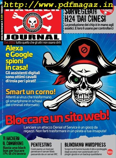 Hacker Journal – Febbraio 2019 Cover