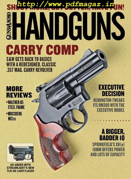 Handguns – June-July 2019 Cover