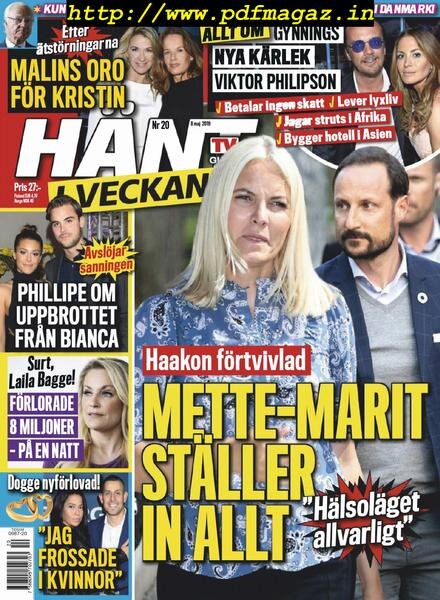 Hant i Veckan – 08 maj 2019 Cover