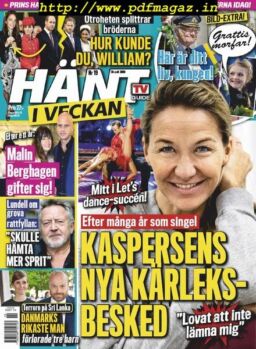 Hant i Veckan – 30 april 2019