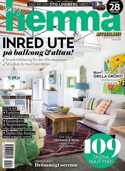 Harligt hemma – 10 maj 2019 Cover