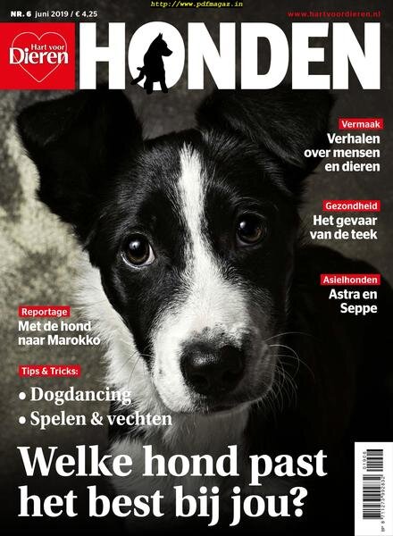 Hart voor Dieren – juni 2019 Cover