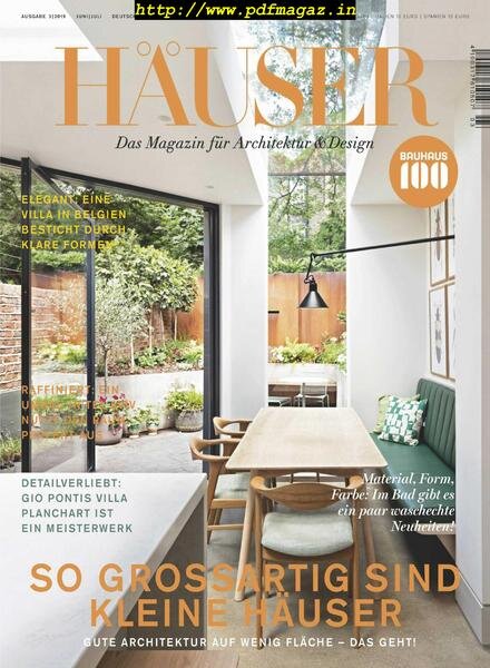 Hauser – Juni-Juli 2019 Cover