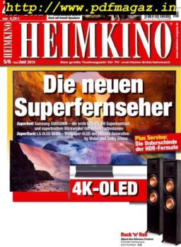 Heimkino – Mai-Juni 2019