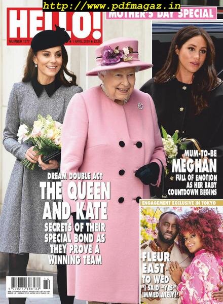 Hello! Magazine UK – 08 April 2019 Cover