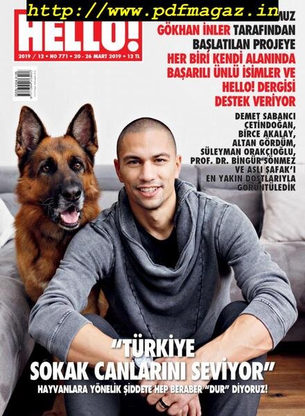 Hello! Turkey – 20 Mart 2019 Cover