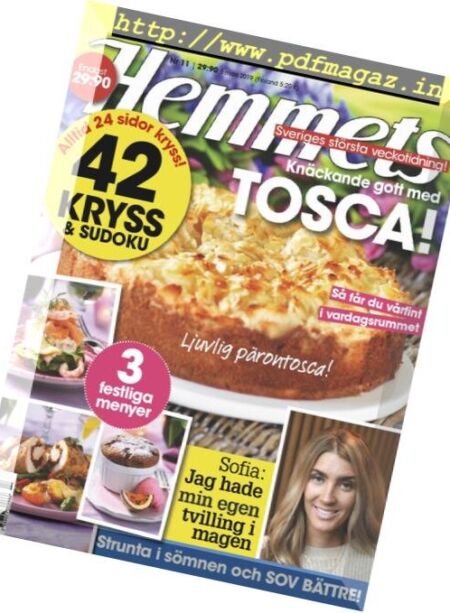 Hemmets Veckotidning – 05 mars 2019 Cover