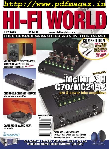 Hi-Fi World – July 2019 Cover