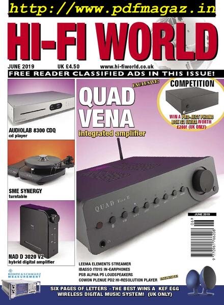 Hi-Fi World – June 2019 Cover