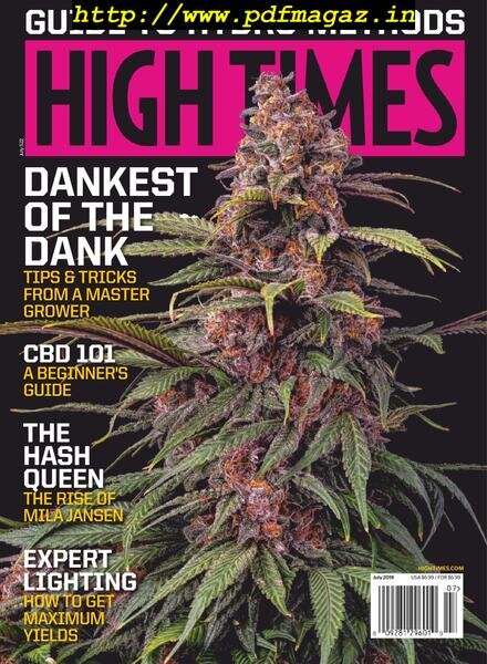 High Times – July 2019 Cover