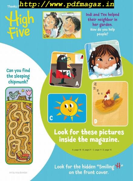 Highlights High Five – June 2019 Cover