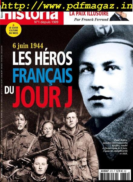 Historia – juin 2019 Cover