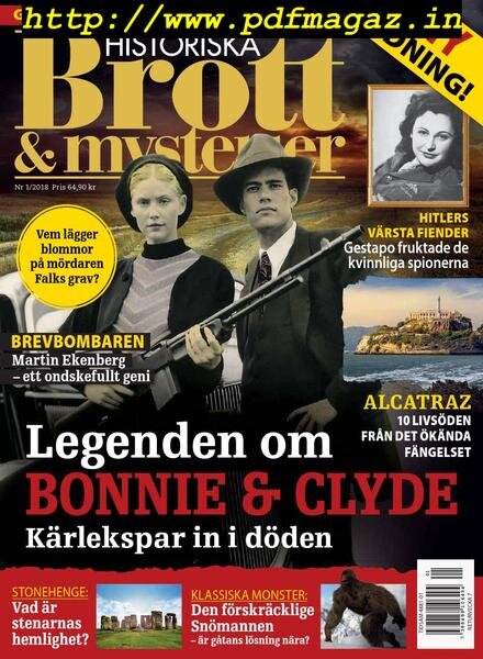 Historiska Brott & Mysterier – december 2017 Cover