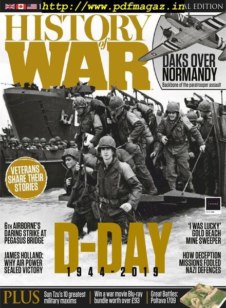 History of War – July 2019 Cover
