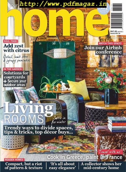 Home South Africa – June 2019 Cover