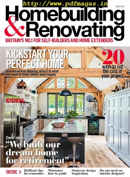 Homebuilding & Renovating – June 2019 Cover