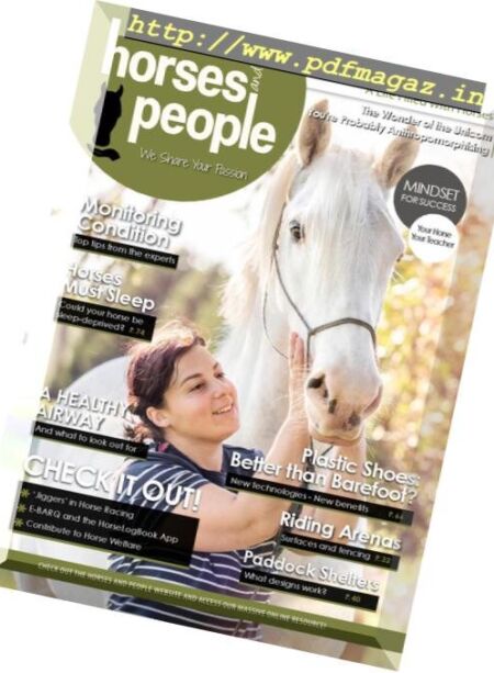 Horses and People – March 2019 Cover