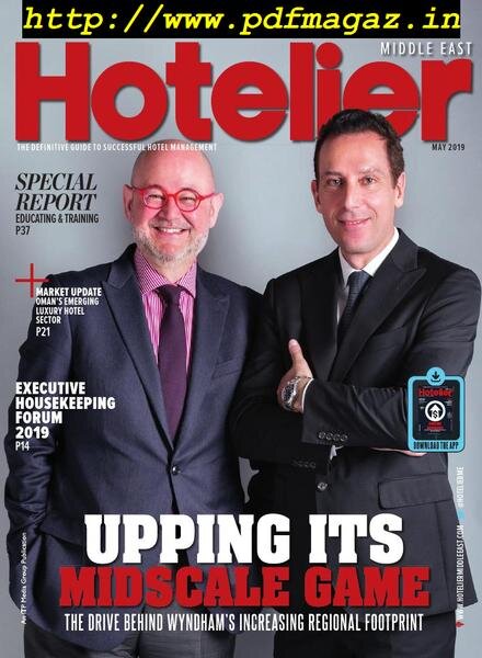 Hotelier Middle East – May 2019 Cover
