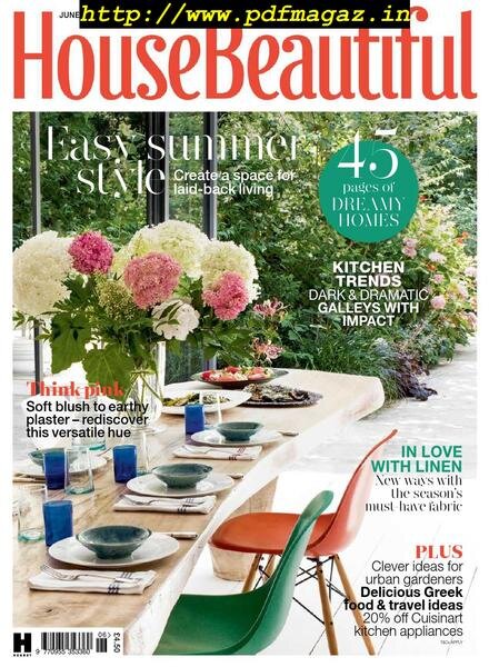 House Beautiful UK – June 2019 Cover