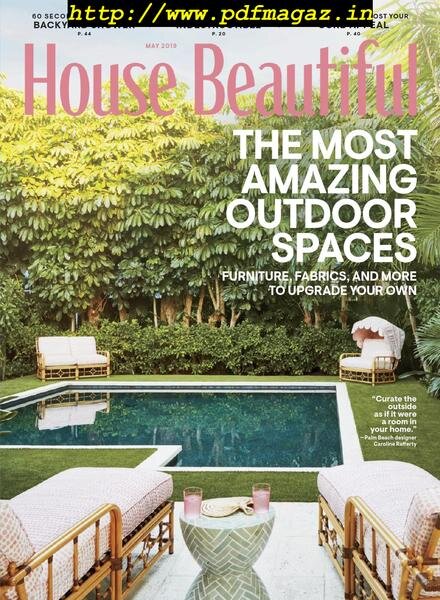 House Beautiful USA – May 2019 Cover