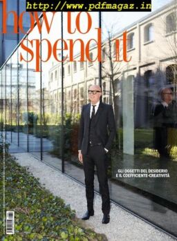How to Spend It – Maggio 2019