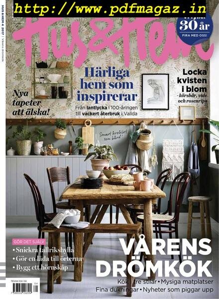 Hus & Hem – april 2017 Cover