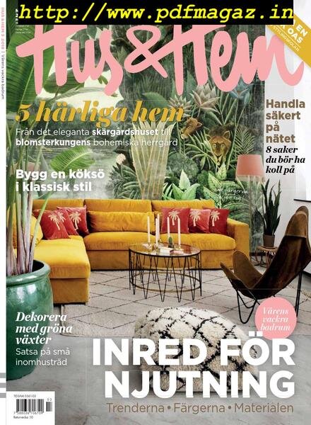 Hus & Hem – mars 2019 Cover
