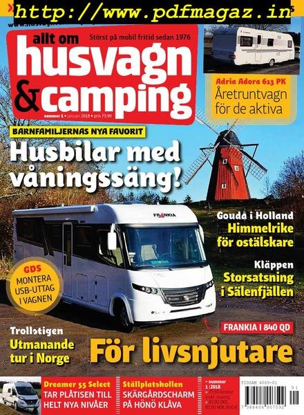 Husvagn & Camping – februari 2018 Cover