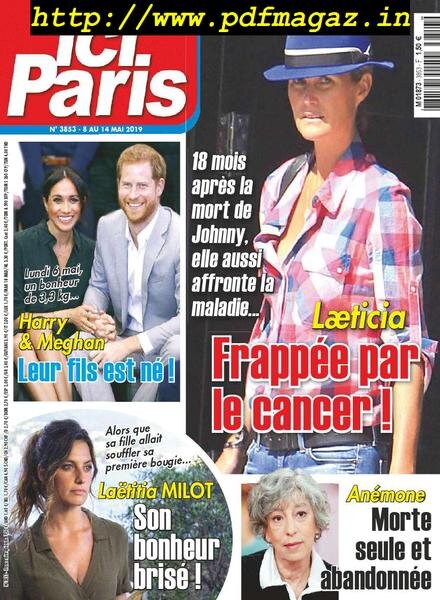 Ici Paris – 08 mai 2019 Cover