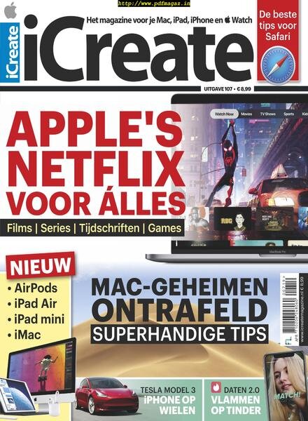 iCreate Netherlands – april 2019 Cover