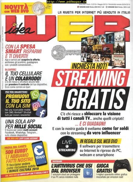 Idea Web – Maggio 2019 Cover