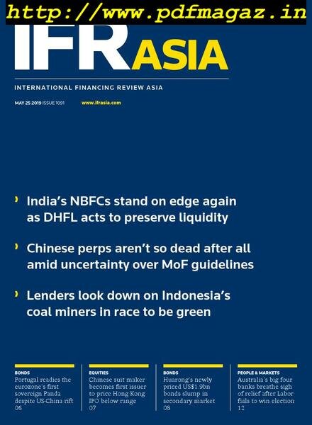 IFR Asia – May 25 2019 Cover