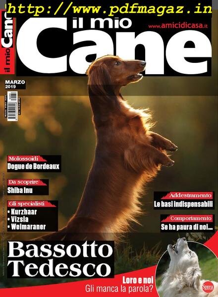 Il Mio Cane – Marzo 2019 Cover