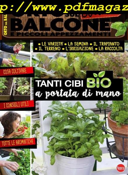 Il Mio Orto – Aprile-Maggio 2019 Cover