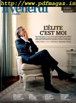 Il Venerdi di Repubblica – 19 aprile 2019
