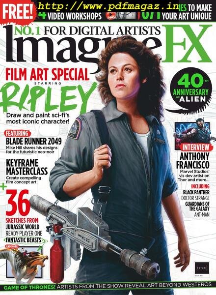 ImagineFX – May 2019 Cover