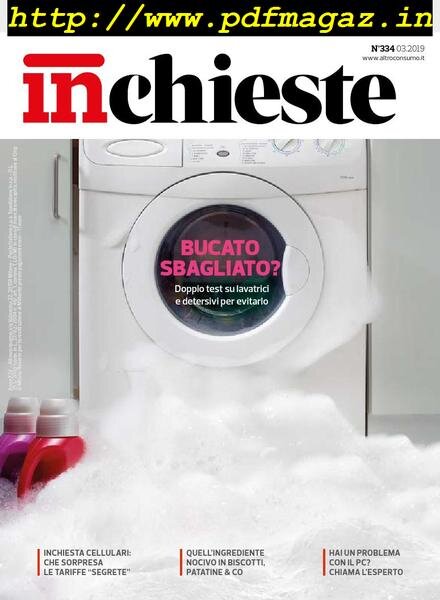 Inchieste – Marzo 2019 Cover