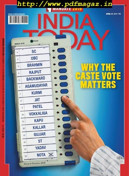 India Today – April 29, 2019 Cover