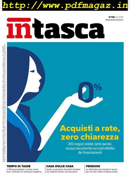 InTasca – Maggio 2019 Cover