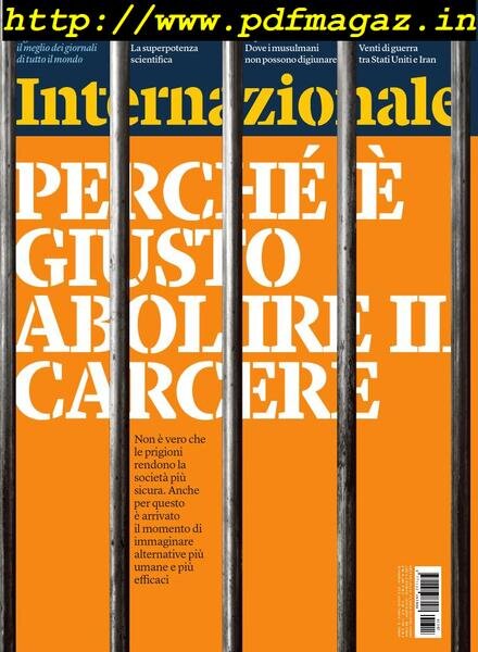 Internazionale – 17 Maggio 2019 Cover
