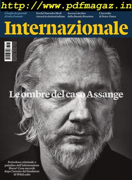 Internazionale – 19 Aprile 2019 Cover