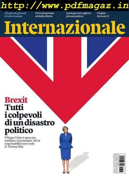 Internazionale – 5 Aprile 2019 Cover