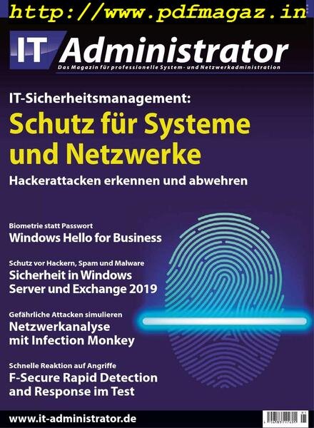 IT-Administrator – Mai 2019 Cover