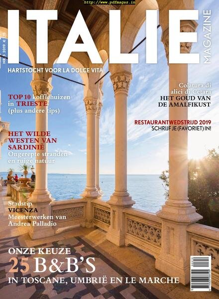 Italie Magazine – april 2019 Cover