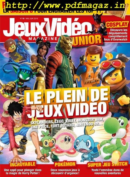 Jeux Video Magazine Junior – avril 2019 Cover
