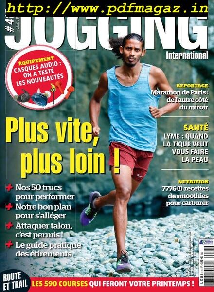 Jogging International – juin 2019 Cover