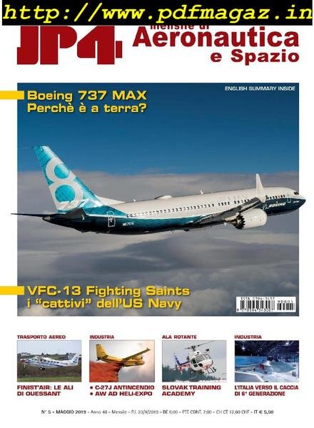 JP4 – Maggio 2019 Cover