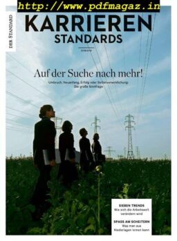 Karrieren Standards – Oktober 2018